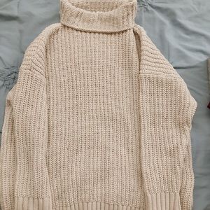 AERIE OVERSIZED CHENILLE TURTLENECK